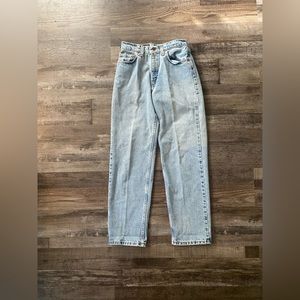 Levi’s 560 vintage high waisted straight leg jeans size 5